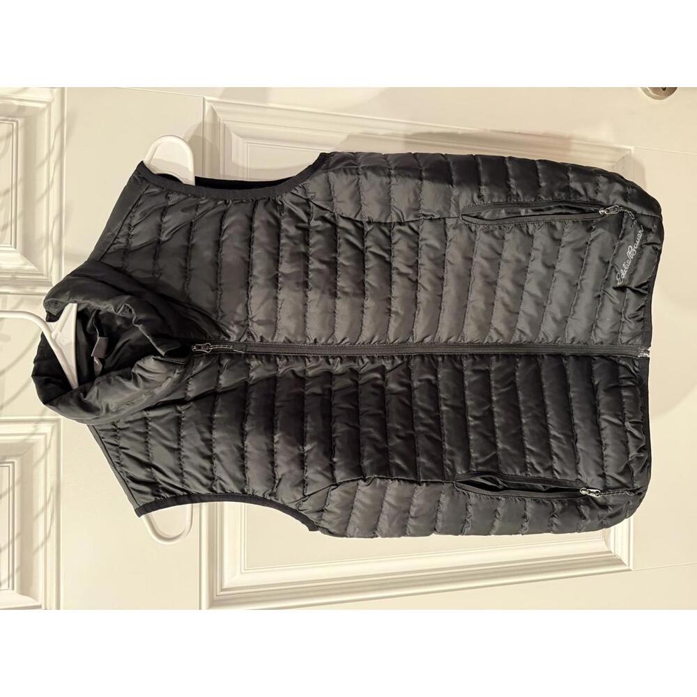 Eddie Bauer Womens Puffer EB700 Black Vest